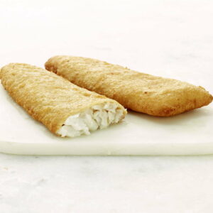 Battered hake Mince portions